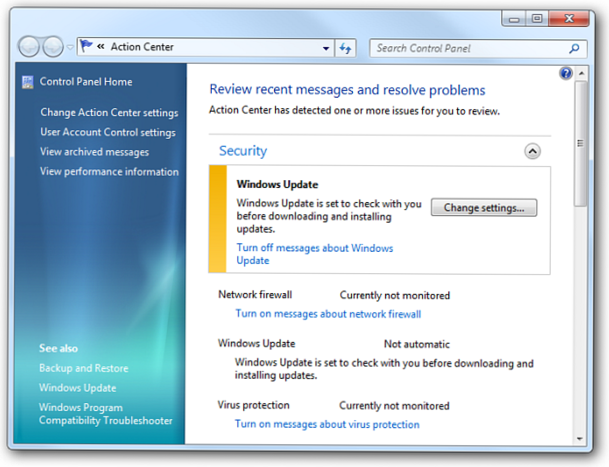 Центр windows. Центр поддержки Action Center. Центр поддержки Windows 7. Windows Action Centre. Центр виндовс 7