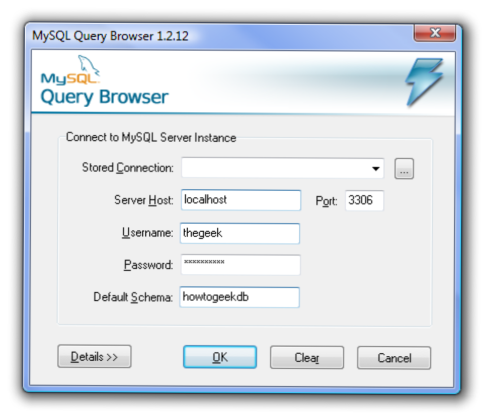 Query browser