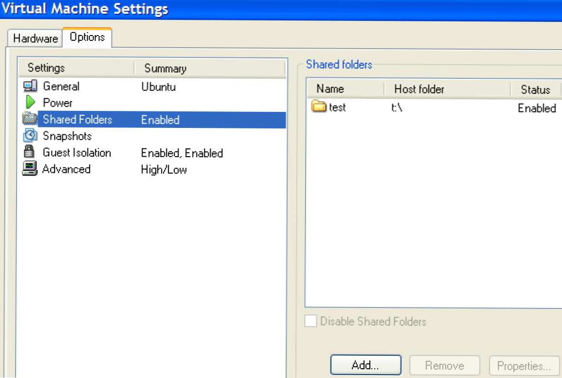 Vmware shared folder. Virtual machine settings. виртуальная машина ubuntu. vmware добавить место на жесткий диск linux.
