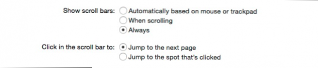 Show scroll
