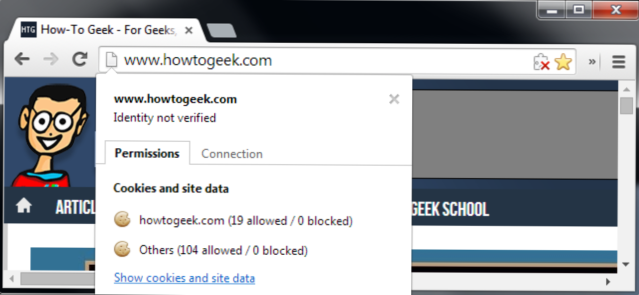 Your browser permissions