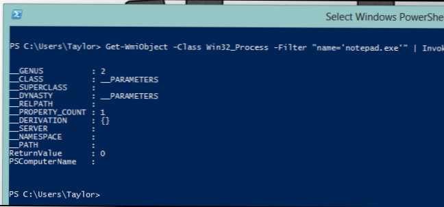 Powershell switch