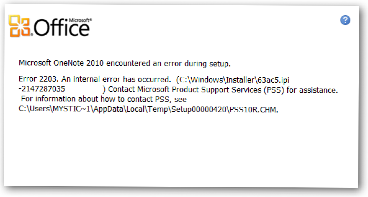 An internal occurred. Установщик Microsoft Office. Microsoft Office 2010 установка. Ошибка 2203. Окно установщика MS Office 2010